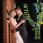 dramatic portrait bride and groom galleria marchetti