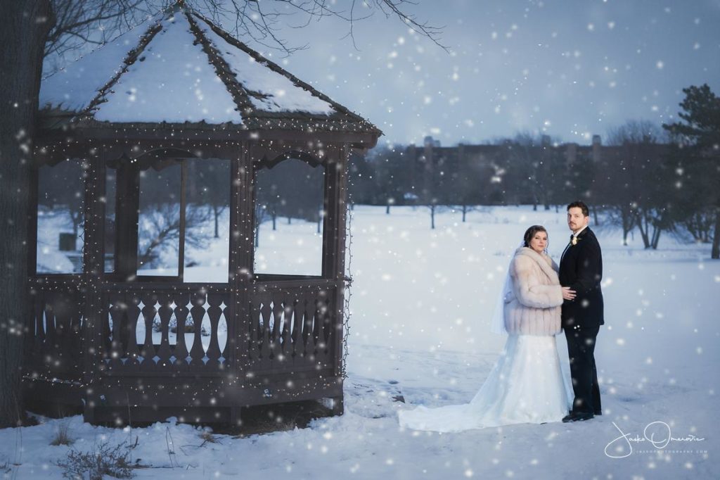 winter wedding photography at mission hills