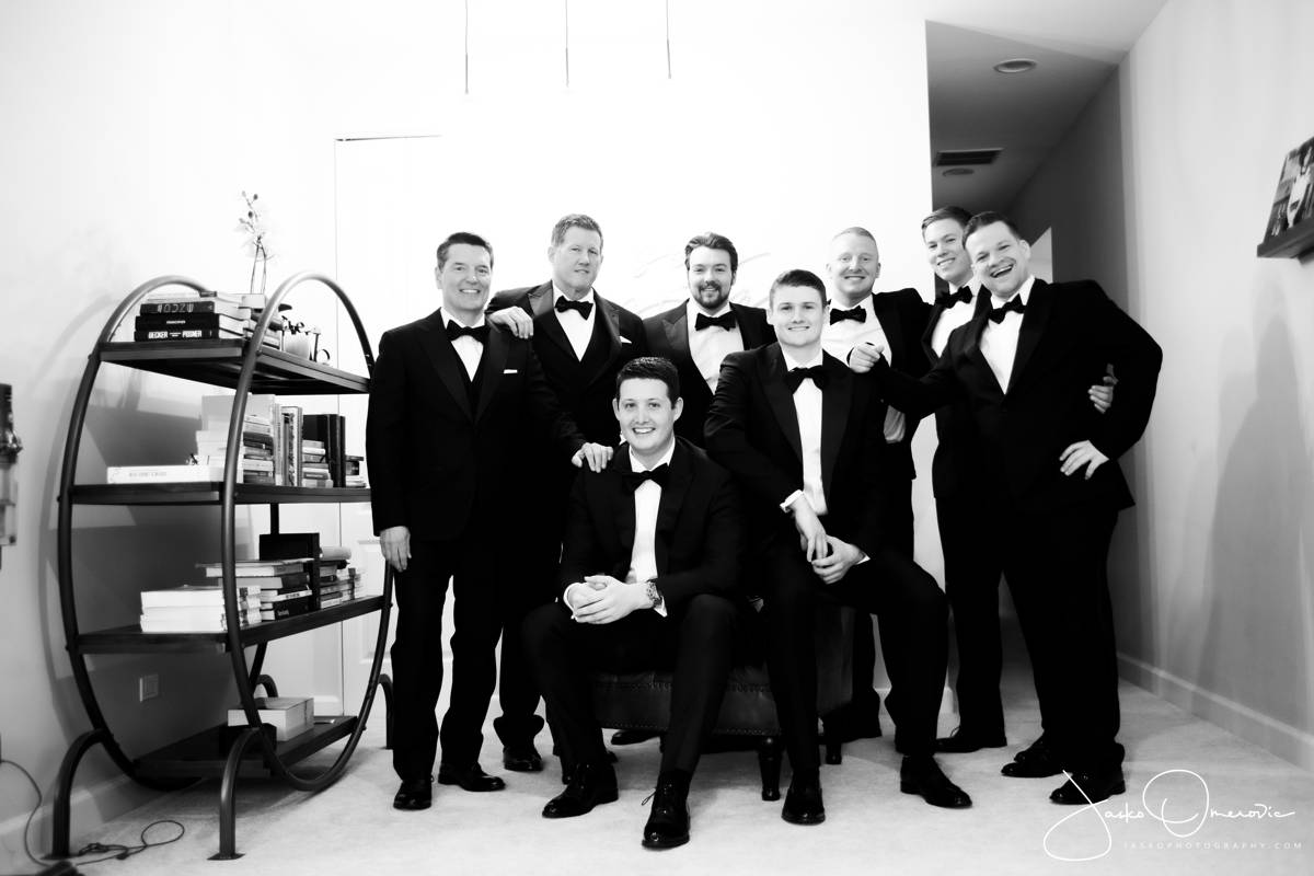 group image of groom and all the groomsman