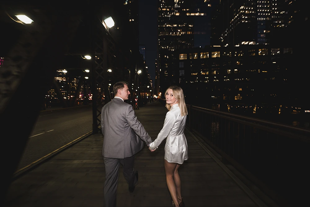 editorial engagement photo chicago wedding photographer